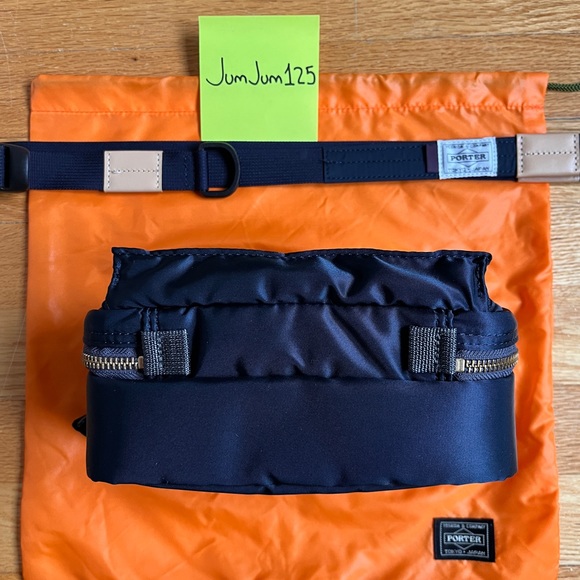 PORTER PX TANKER ESSENTIAL BAG UNISEX IRON BLUE - Picture 3 of 13